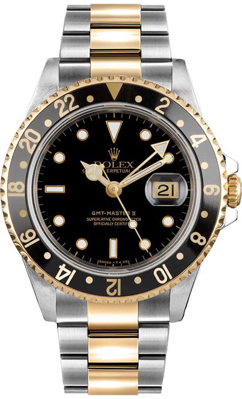 rolex gmt-master ii black dial mens watch 16713ln|Rolex GMT Master 16713.